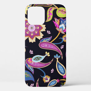 India Paisley Seamless Blumen Ornament Case-Mate iPhone Hülle