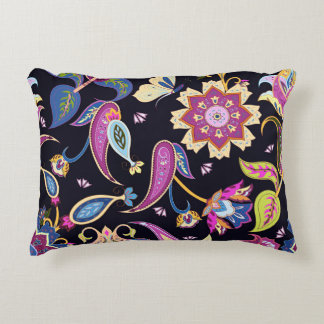 India Paisley Seamless Blumen Ornament Dekokissen