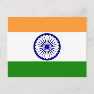 India Postkarte