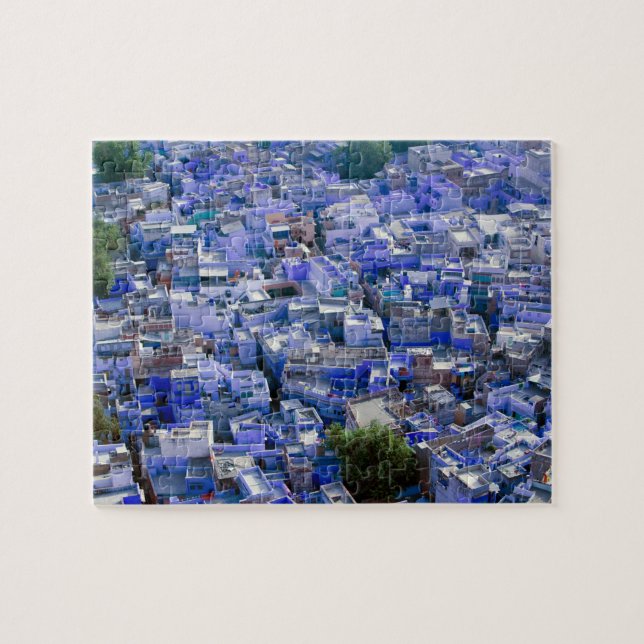 INDIA, Rajasthan, Jodhpur: Blue City of Jodhpur (Horizontal)