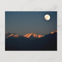 India - Sikkim, Pelling sunset Postkarte