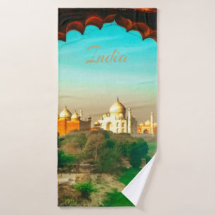 India Taj Mahal Badehandtuch