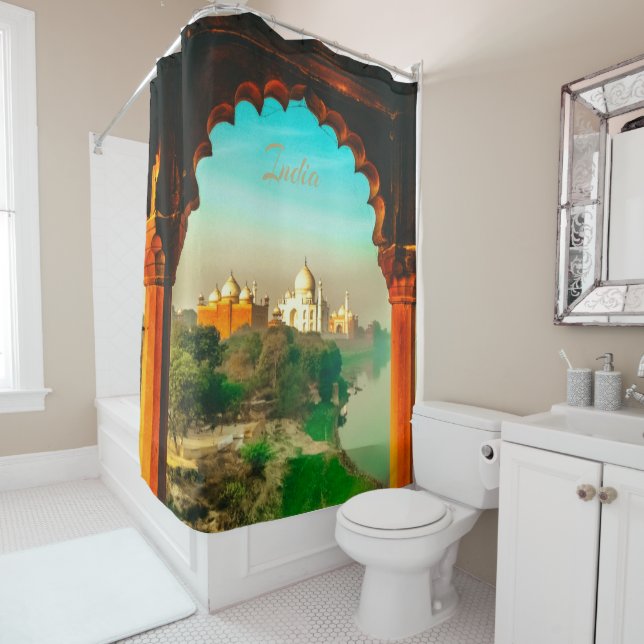 India Taj Mahal Duschvorhang (Beispiel)