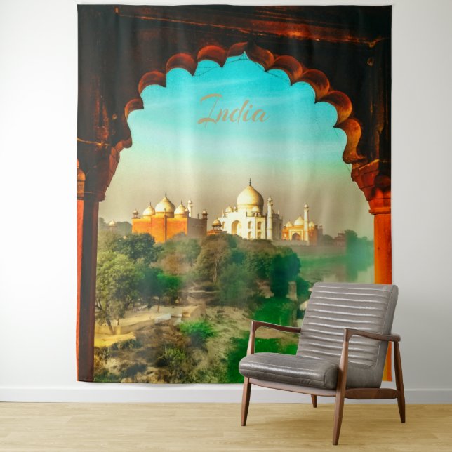 India Taj Mahal Wandteppich (Beispiel)