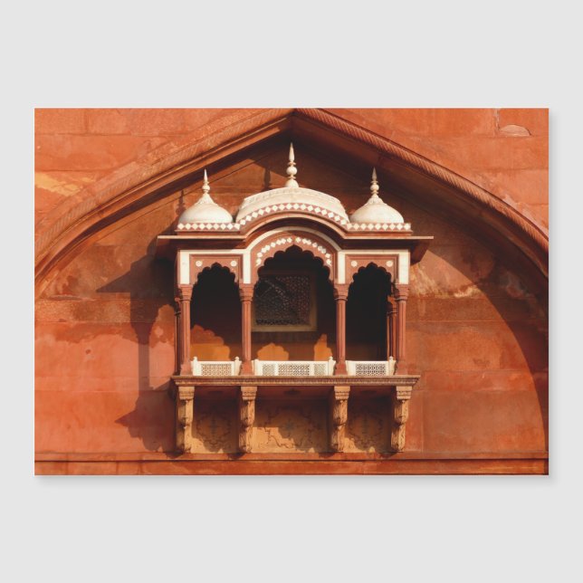 India Temple Wall Magnetkarte (Vorderseite)