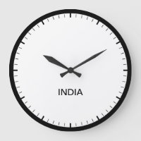 India Time Zone Newsroom-Uhr