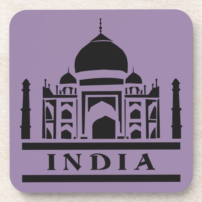 INDIA-Untersetzer Untersetzer (Vorderseite)