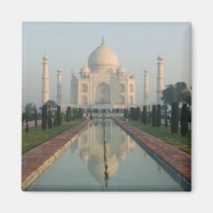 INDIA, Uttar Pradesh, Agra: Taj Mahal, Morgen Magnet