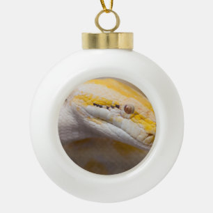 Indian Albino Python Ho Chi Minh City Zoo, Vietnam Keramik Kugel-Ornament