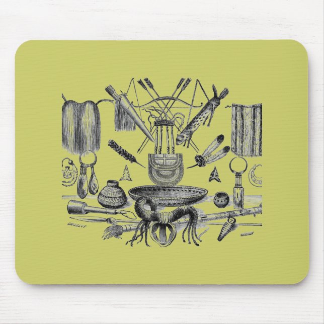 Indian Artifacts Mouse Pad Mousepad (Vorne)