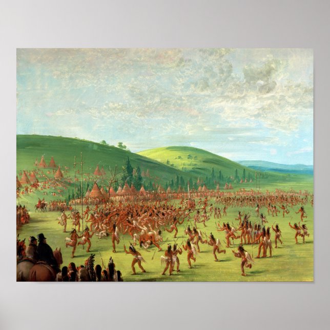 Indian Ball Game Poster (Vorne)