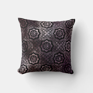 Indian Batik - Lila Kissen