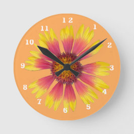 Indian Blankon Acrylic Wall Clock Runde Wanduhr