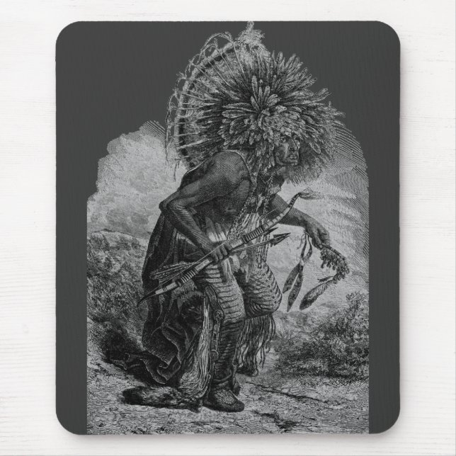 Indian Chief-Mauspad Mousepad (Vorne)