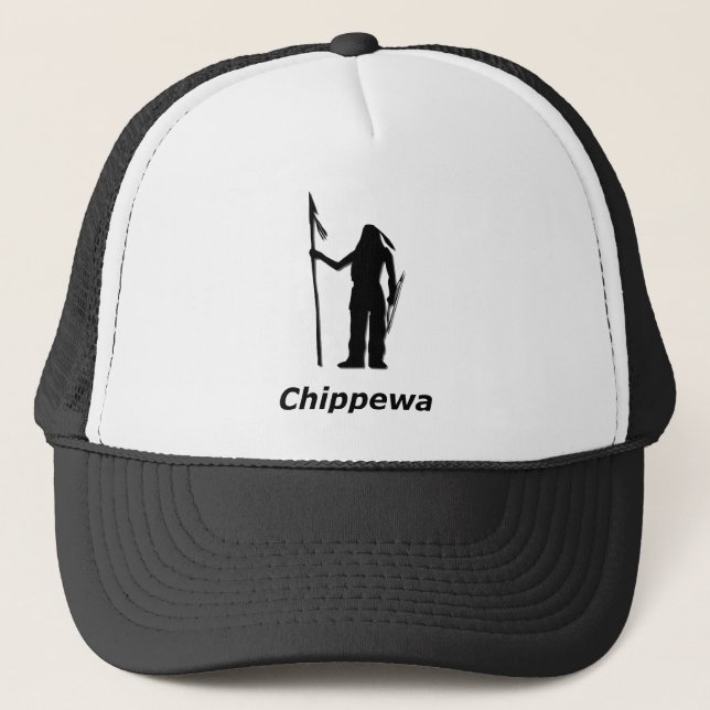 Indian Chippewa Truckerkappe (Vorderseite)