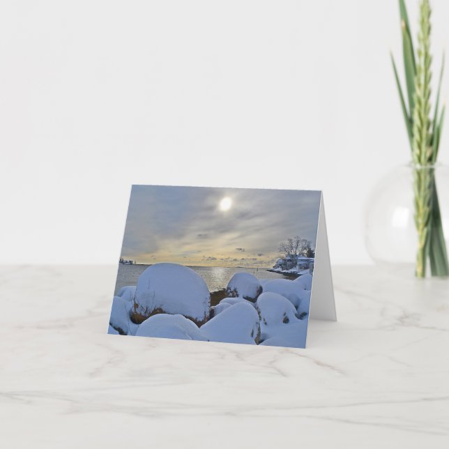 Indian Cove Notecard Karte (Vorderseite)