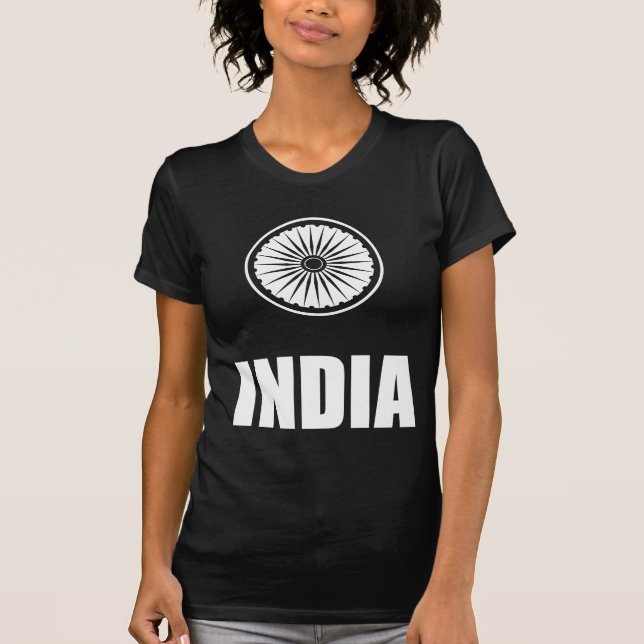 Indian Cricket Supporter Jersey India Cricket Fans T-Shirt (Vorderseite)