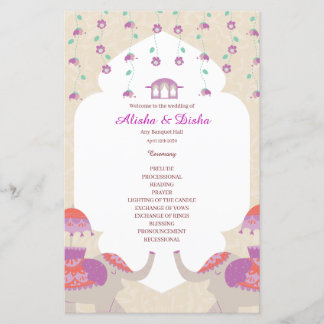 Indian Elegance Hochzeitsprogramm