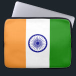 Indian Flag Electronics Bag Laptopschutzhülle<br><div class="desc">Design ist die Nationalflagge der Republik Indien.</div>