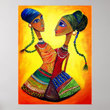 Indian Girls Dancing: Indische Kunst