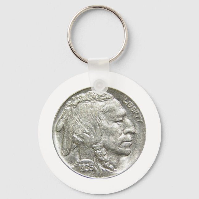 INDIAN HEAD NICKEL SCHLÜSSELANHÄNGER (Vorderseite)