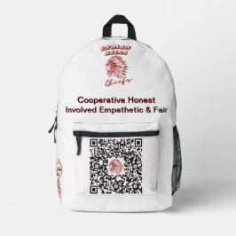 Indian Hills Chiefs Custom Backpack Bedruckter Rucksack