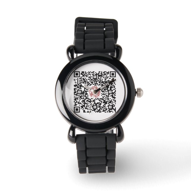 Indian Hills Chiefs Kids' Black Watch Armbanduhr (Vorderseite)