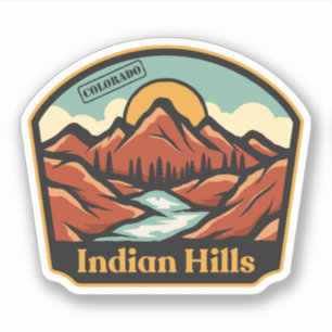 Indian Hills, Colorado Sticker