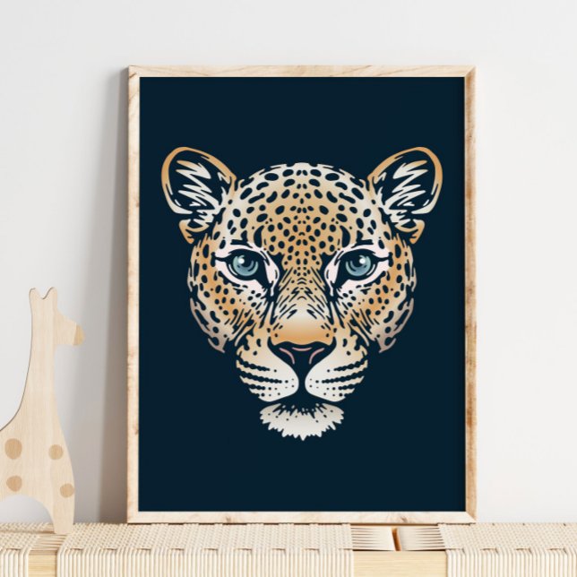 Indian Leopard Wildlife Print | Leopard Print Poster (Von Creator hochgeladen)