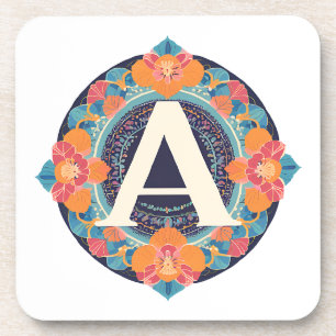 Indian Mandala Art Untersetzer - Handgemachte Lebe