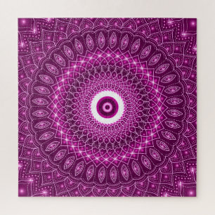 Indian Mandala pink Moderne Moderne Stilvolle Yoga