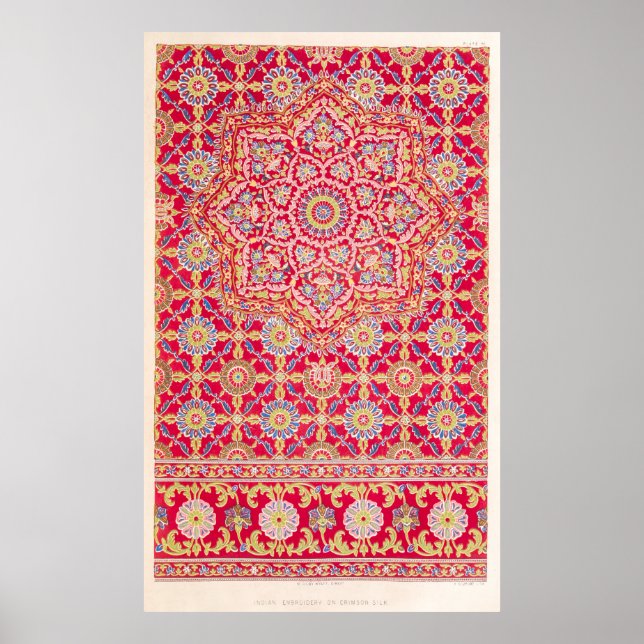 Indian Mandala Poster (Vorne)