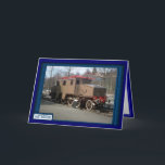 Indian Mountain Train Karte<br><div class="desc">Happy Birthday,  train and transport card designed for boys and blokes,  ideal for Dads,  sons,  uncles und anyone who loves wheels.</div>