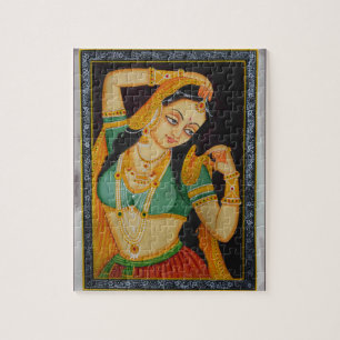 Indian Mughal Woman, Vintag Style