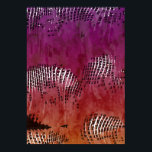 Indian Night Abstrakt Art Poster<br><div class="desc">"Indian Night" ein abstraktes Kunstdesign von Artwright.</div>