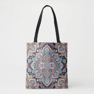 Indian Paisley: Ethnisches Mandala Muster Tasche