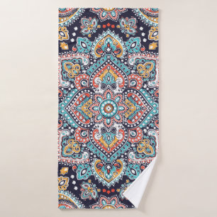 Indian Paisley : Motif ethnique mandala
