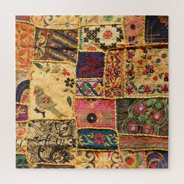 Indian Patchwork: Hampi Market Cloth. (Vertikal)