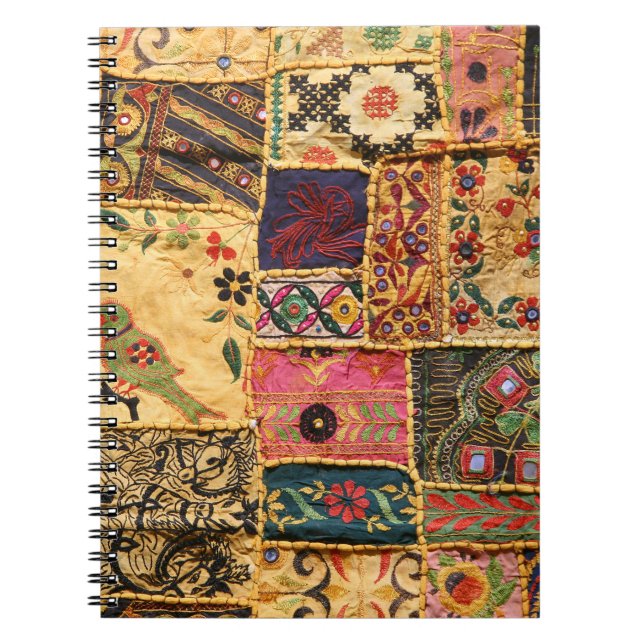 Indian Patchwork: Hampi Market Cloth. Notizblock (Vorderseite)