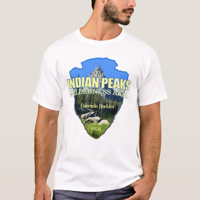 Indian Peaks WA (Arrowhead) T-Shirt (Vorderseite)