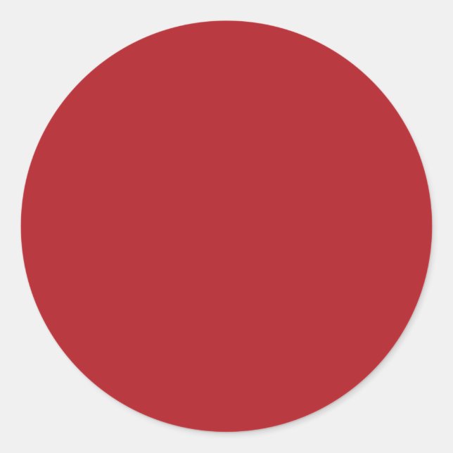 INDIAN RED RUNDER AUFKLEBER (Vorderseite)