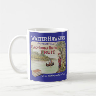 Indian River Frucht Obstkiste Kaffeetasse