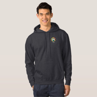 Indian River Men's WHITE Letter Pullover Hoodie