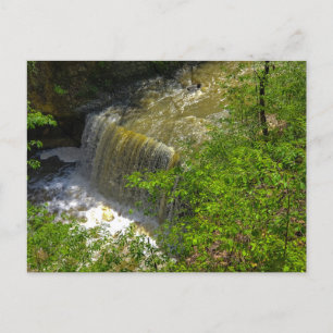 Indian Run Falls, Dublin, Ohio Postkarte