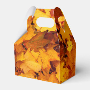 Indian Summer Golden Blätter Geschenkschachtel