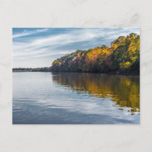 Indian Summer on the River Postkarte