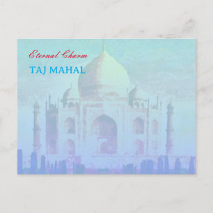 Indian Taj Mahal Postkarte