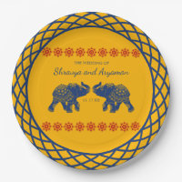 Indian Themed Elefanten bei Royal Blue Wedding