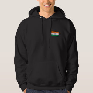 Indian Tricolor Tiranga Flag Hoodie
