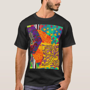 Indian Turkish Festive Patchwork Mandala T-Shirt